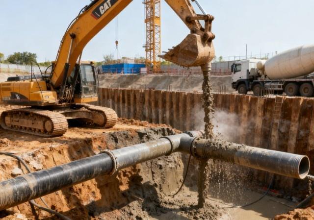 邻水注浆管应用于建筑工程与结构维修领域